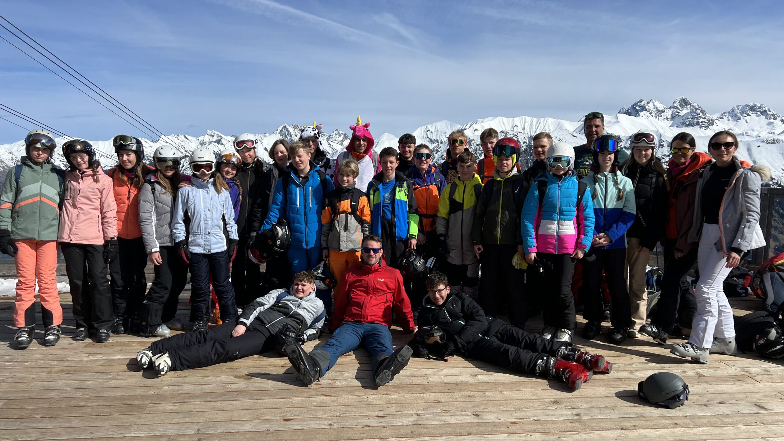 Unser  Schullandheim: Skifahren, Spaß und Gemeinschaft