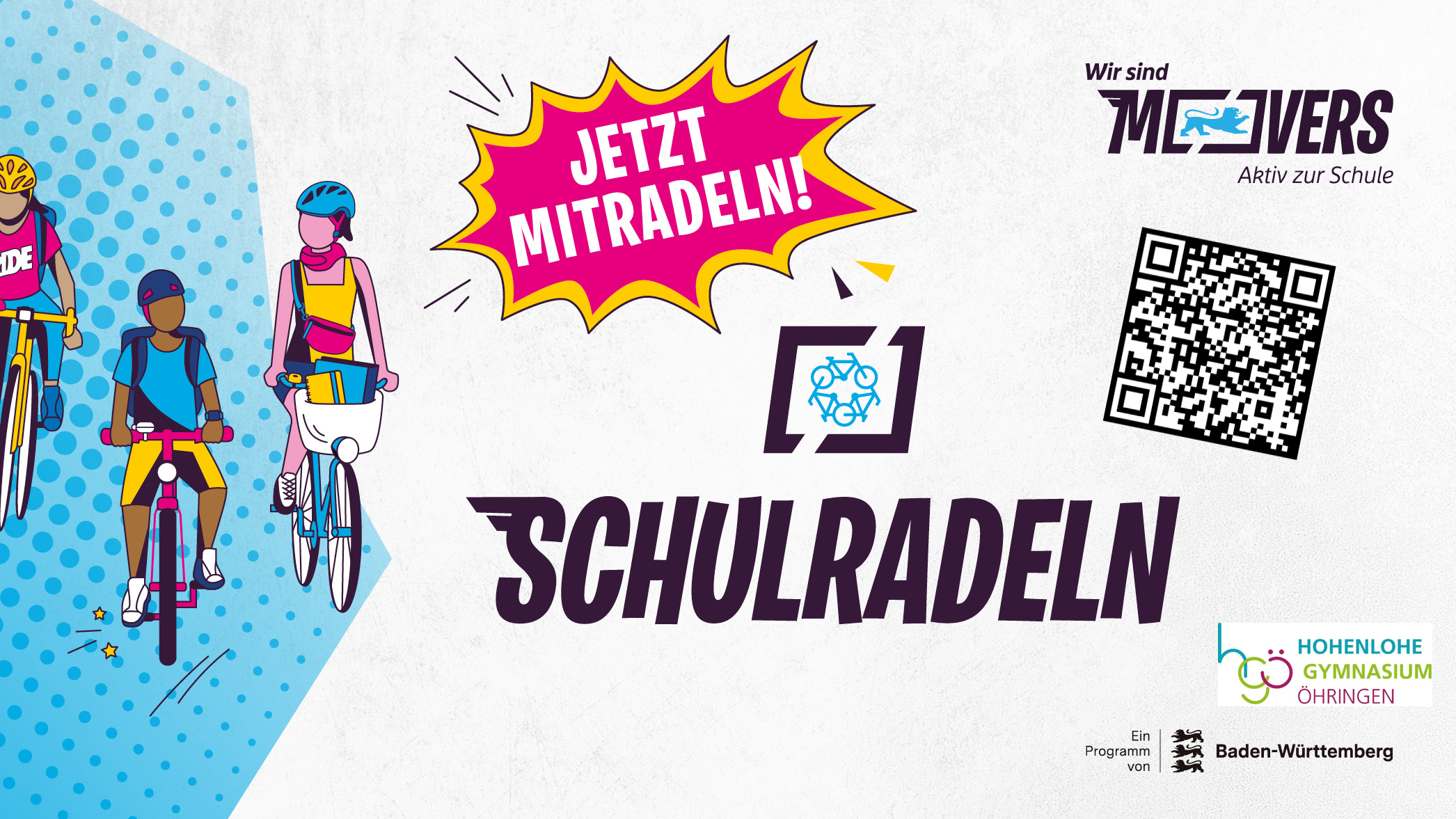 Das HGÖ macht mit beim SchulRADELN