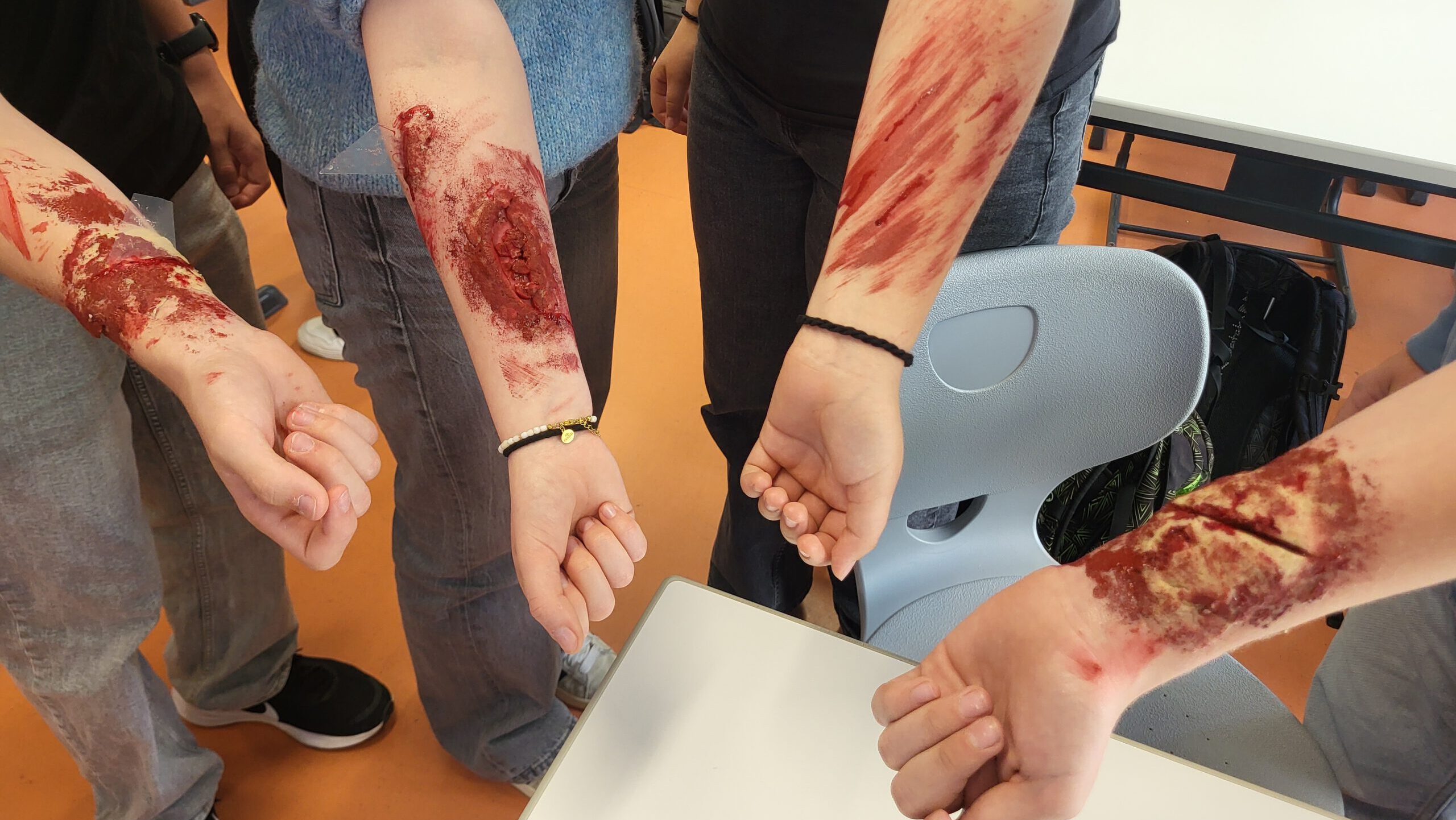 Einblick in den Schulsanitätsdienst